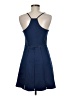 Parker Solid Blue Ivory Cocktail Dress Size M - photo 2