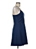 Parker Solid Blue Ivory Cocktail Dress Size M - photo 4