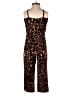 Assorted Brands Animal Print Brown Jumpsuit Size XS - photo 2
