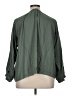 ABLE 100% Viscose Solid Green Long Sleeve Blouse Size XL - photo 2