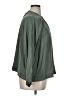 ABLE 100% Viscose Solid Green Long Sleeve Blouse Size XL - photo 4