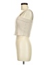 4SI3NNA Ivory Sleeveless Top Size M - photo 5