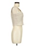 4SI3NNA Ivory Sleeveless Top Size M - photo 4
