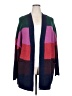Torrid Color Block Purple Cardigan Size 3X Plus (3) - photo 1