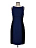 Shoshanna 100% Polyester Color Block Blue Cocktail Dress Size 4 - photo 1