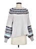 Free People Fair Isle Multi Color Gray Pullover Sweater Size XS - photo 1