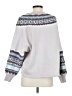 Free People Fair Isle Multi Color Gray Pullover Sweater Size XS - photo 2