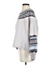 Free People Fair Isle Multi Color Gray Pullover Sweater Size XS - photo 5