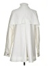 Athleta 100% Polyester White Raincoat Size S - photo 2