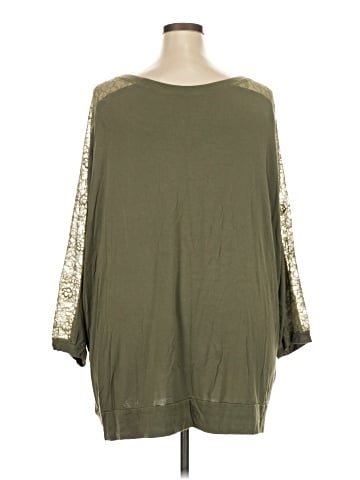 Torrid 3/4 Sleeve T-Shirt (view 2)