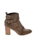 Charlotte Russe Brown Ankle Boots Size 10 - photo 1
