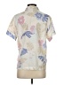 Unbranded Tropical Ivory Short Sleeve Blouse Size S - photo 2