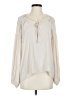 Calvin Rucker 100% Polyester Ivory Long Sleeve Blouse Size S - photo 1