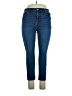 Old Navy Solid Blue Jeans Size 14 - photo 1