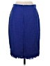 J.Crew 100% Cotton Tweed Blue Formal Skirt Size 4 - photo 2