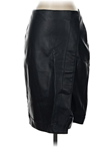 Ann Taylor Faux Leather Skirt (view 1)
