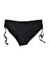 Tempt Me Solid Black Swimsuit Bottoms Size L - photo 1