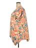Cool Melon Floral Orange Short Sleeve Blouse Size 3X - photo 5