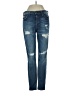 Current/Elliott Hearts Blue Jeans Size 26 waist - photo 1