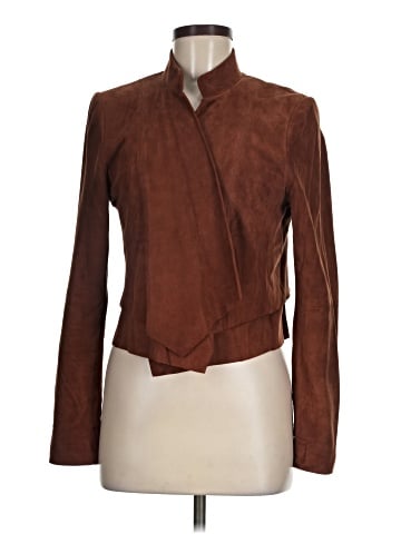 White House Black Market Leather Jacket (view 1)