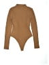 Girlfriend Collective Brown Bodysuit Size S - photo 1