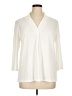 Travelsmith Ivory 3/4 Sleeve Blouse Size XL - photo 1