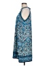 Max Edition Paisley Blue Casual Dress Size L - photo 5
