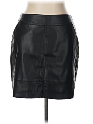 Fahsyee Faux Leather Skirt (view 1)