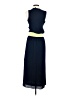 Theory Color Block Blue Casual Dress Size S - photo 2