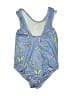 Pink Platinum Print Blue One Piece Swimsuit Size 3T - photo 2