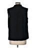 Nine West 100% Polyester Black Sleeveless Blouse Size L - photo 2