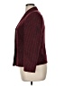 Evan Picone Houndstooth Burgundy Blazer Size 14 Petite - photo 5