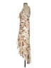 Express 100% Polyester Tan Cocktail Dress Size XS - photo 5