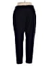 Stylus Solid Black Casual Pants Size XL - photo 2
