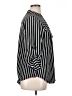 Moyabo Stripes Black 3/4 Sleeve Button-Down Shirt Size XL - photo 4