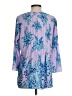 Lilly Pulitzer 100% Polyester Purple 3/4 Sleeve Blouse Size S - photo 2