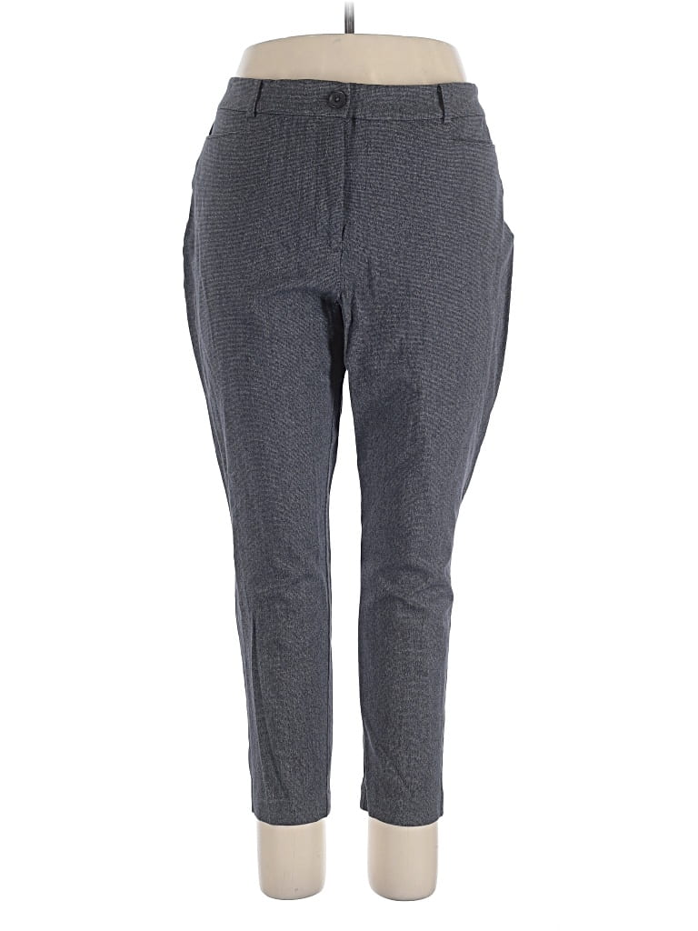 Pre-owned Ann Taylor Loft Dress Pants In Gray