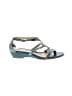 Sofft 100% Leather Teal Wedges Size 6 1/2 - photo 1