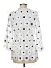 Boston Proper 100% Polyester White 3/4 Sleeve Blouse Size M - photo 2