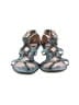 Sofft 100% Leather Teal Wedges Size 6 1/2 - photo 2