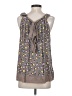 BCBGMAXAZRIA Gray Sleeveless Blouse Size S - photo 2