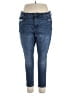 a.n.a. A New Approach Solid Blue Jeans Size 18 - photo 1