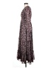 Lost + Wander 100% Polyester Floral Purple Casual Dress Size XS - photo 5