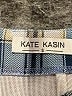 Kate Kasin Plaid Blue Casual Skirt Size S - photo 4