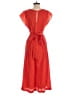 Anthropologie Solid Red Jumpsuit Size 2 - photo 2