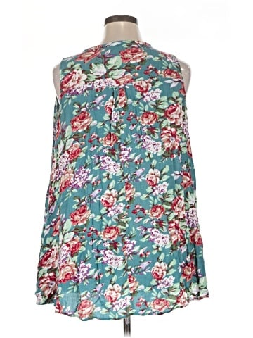 Umgee Sleeveless Blouse (view 2)