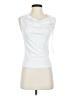 Unbranded White Sleeveless T-Shirt Size S - photo 1