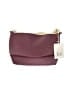 Assorted Brands 100% Leather Burgundy Leather Shoulder Bag One size - photo 1