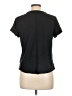 Pilcro Black Short Sleeve Blouse Size L - photo 2
