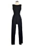 Phase Eight Solid Black Jumpsuit Size 10 - photo 1